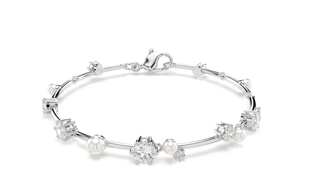 Swarovski 5707511 Bracciale Tennis Constella Bianco
