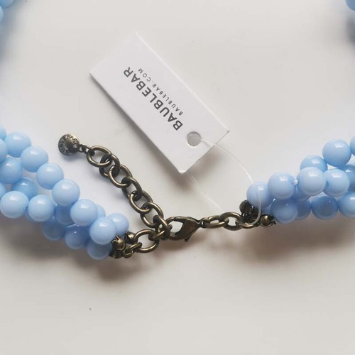 18" New Baublebar Collar Statement Necklace Gift Vintage Women Party Jewelry - Picture 3 of 4