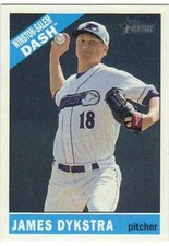 2015 Topps Heritage Minor League #54 James Dykstra  Winston-Salem Dash