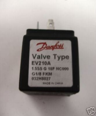 DANFOSS SOLENOID TYPE EV210A MODEL# 032H8027