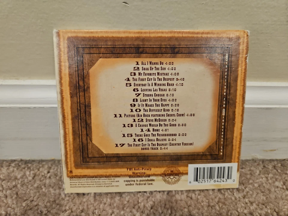 Sheryl Crow - The Very Best of (CD, 2003, A&M) Eco-Pak Foto 2 de 3
