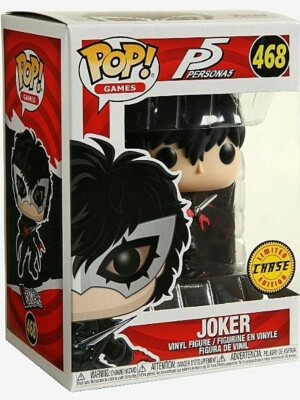 Funko POP #468 Games Persona 5 Joker Unmasked Chase Variant Figure New In Stock | eBay