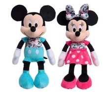Mickey  Minnie Mouse Plush 15" Set - Macy's Exclusive - NEW - 2 Dolls