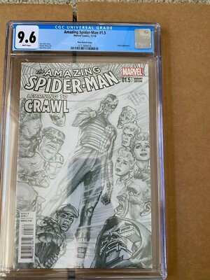 Amazing Spider-Man 1.5 1:200 CGC  9.6  Alex Ross Sketch