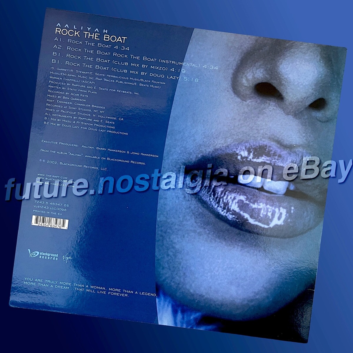 Aaliyah Try Again Rock The Boat LPレコード Aaliyah – Rock The Boat – Vinyl (12