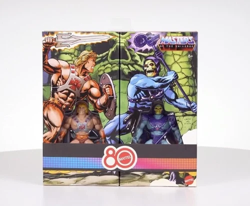 Masters of the Universe Origins Retro Punching He-Man Skeletor 80 Anni PREORDER