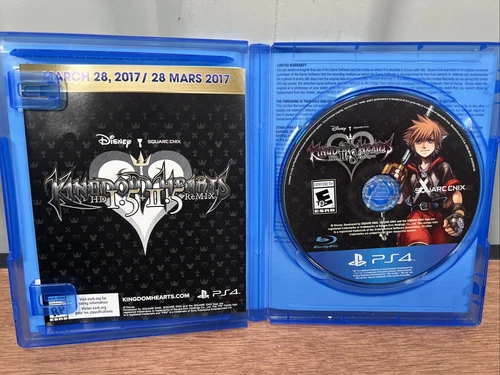 Kingdom Hearts HD 2.8 Final Chapter Prologue (PlayStation 4 , 2016) Complete CIB
