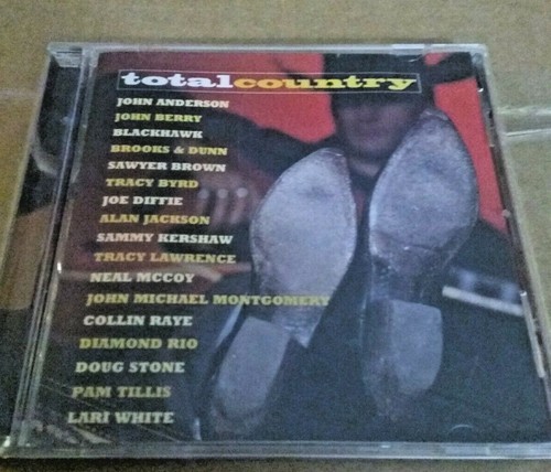 TOTAL COUNTRY cd VARIOUS ARTISTS - 17 TRACKS