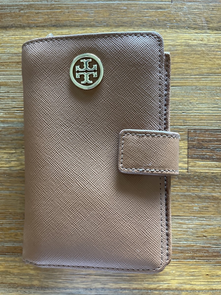 Tory Burch Robinson French Fold Wallet Saffiano Leather Tory Burch Robinson French Fold Wallet Saffiano Leather