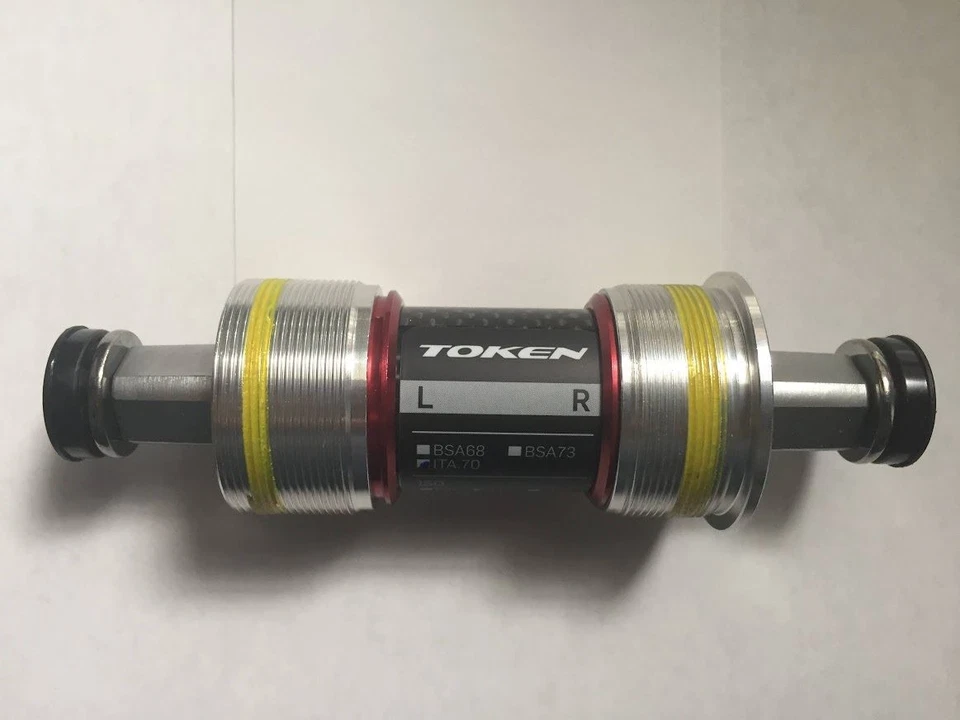 Soporte inferior cuadrado TOKEN ISO BB ITA 36mmx24T, 111mm Foto 3 de 4