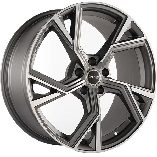 ALLOY WHEEL AVUS AF20 FOR SKODA KODIAQ 8X18 5X112 MATT ANTHR. POLIS. 0ZS