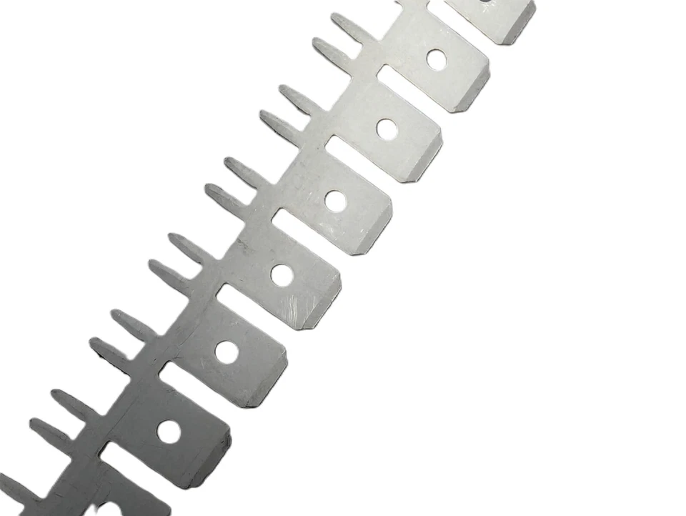 9000 Molex 197050004 PCB Tab Quick Disconnect Male Metal Strip .250x.032" NEW - Image 3 of 4