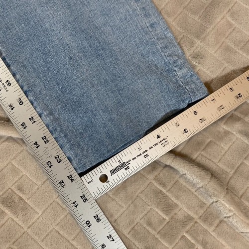 Old Navy Unisex Kids 16 Jeans Blue Slim Straight Light Wash Adjustable Waist - Picture 8 of 11