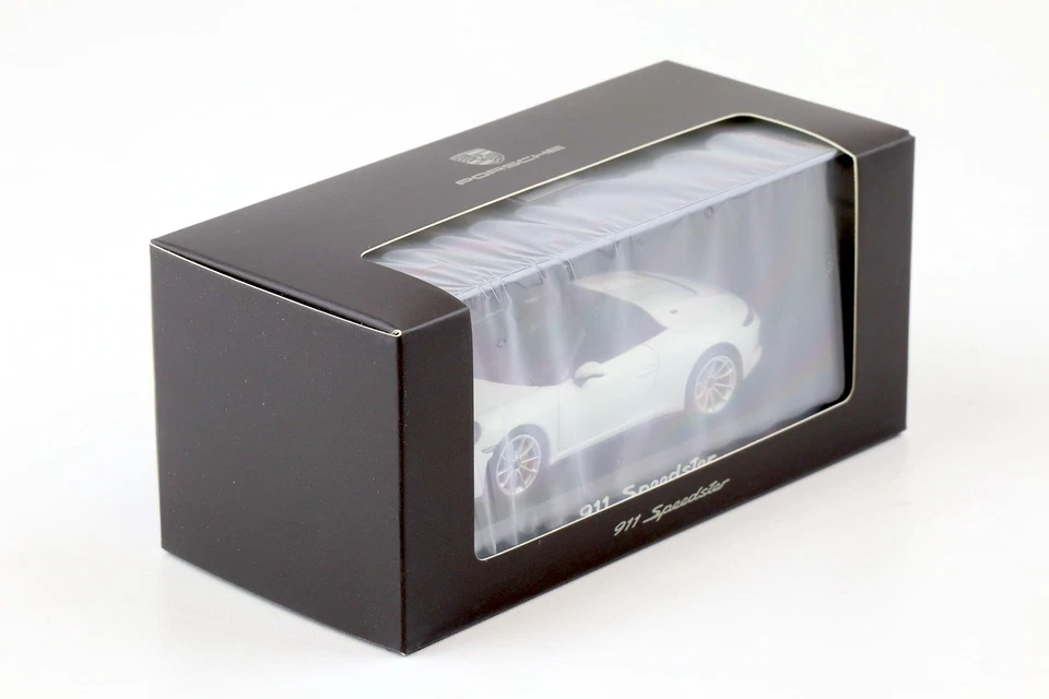 1:43 Spark Porsche 911 (991) Speedster 2019 Bianco WAP VERSIONE DEALER - Immagine 3 di 3