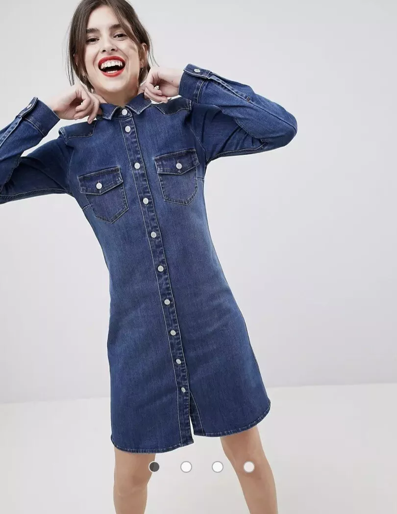 Esprit top denim dress