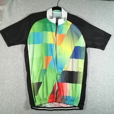 Men’s Cycling Set Race Cut Bib With Padded Short & Short Sleeve Jersey Size 3XL