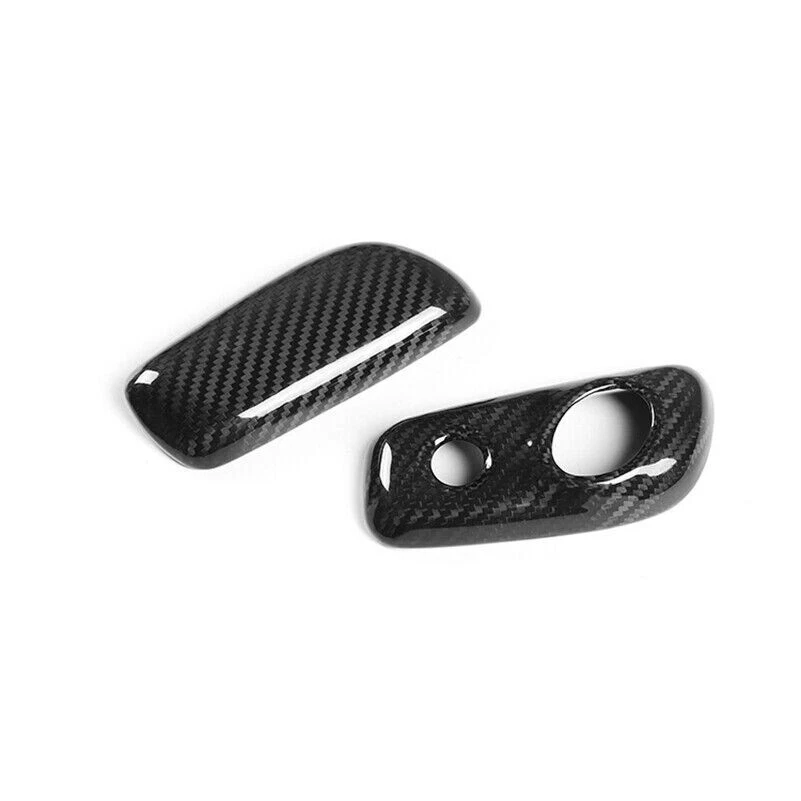 Cubierta de palanca de cambios de fibra de carbono para Ford F150 2009-2014 Foto 2 de 4