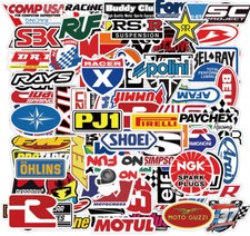 100 Jdm Vintage Racing Car Stickers Car Decor Pvc Motorcycle Motocross Helmet Uk