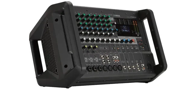 YAMAHA EMX7 EMS Series 1410 Watt Stereo Powered Mixer 12 Channel Black New - Image 4 of 4