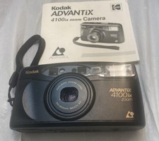 KODAK Advantix 4100ix Zoom APS Film Camera - Black - Works Great