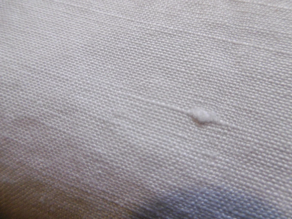 Coupon de fine toile pur lin 290 x 246 cm (3) - Photo 3/4