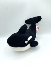 Dakin Creations Killer Whale Plush Black  White Stuffed Animal 10"