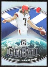 2021 211C Donruss Optic GloBall HOLO PRIZM Jamie Gillan Cleveland Browns #GB-11