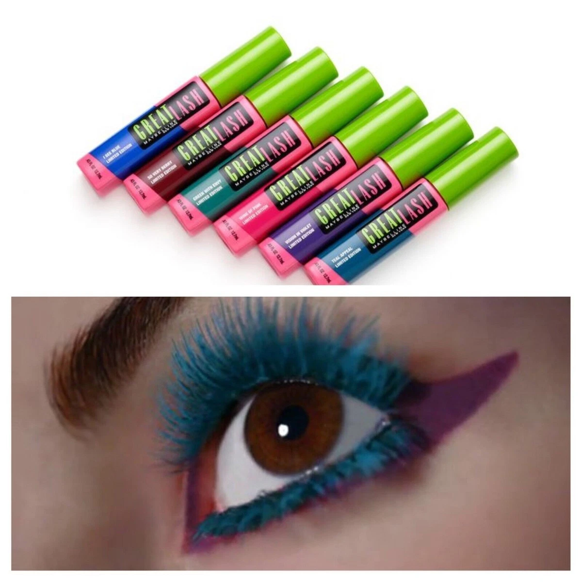 Maybelline on sale blue mascara