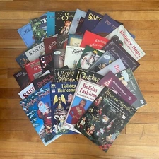 Christmas Craft Books Lot of 33 with plans and instructions