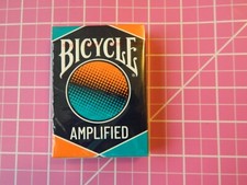 BICYCLE AMPLIFIED DECK POKER PLAYING CARDS MAGIC TRICKS USPCC NEW