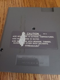 Nintendo NES Millipede cart only with case By Hal American Inc works