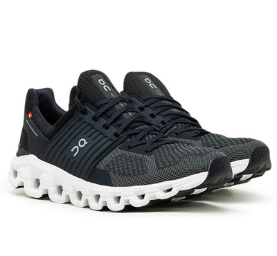 Men's 14 M - On Cloudswift 41.99585 Running Shoes Black Gray Cloud - NEW