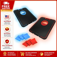 LED Cornhole Board Set - Light Up Bean Bag Toss with 6 Bags, by MinnARK