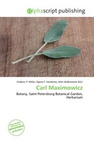 Frederic P. Miller (U. A.) | Carl Maximowicz | Taschenbuch | Englisch (2026)