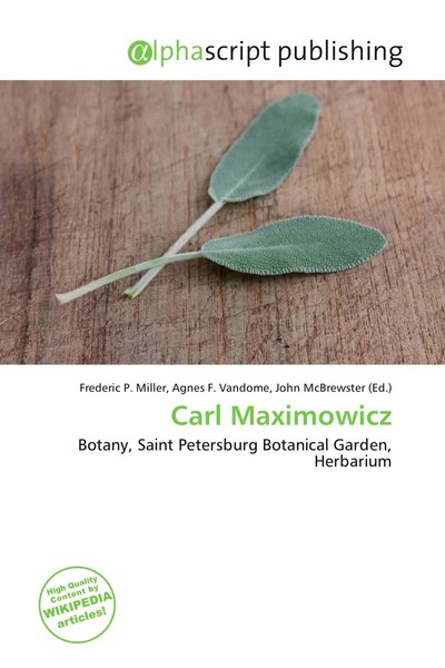 Frederic P. Miller (U. A.) | Carl Maximowicz | Taschenbuch | Englisch (2026)-image