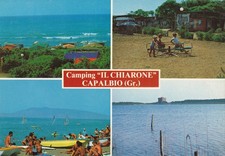 12572 Cartolina Capalbio (GR) Camping Il Chiarone Multiveduta 1984