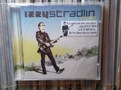 ORIGINAL IZZY STRADLIN RIVER CD USA HYPE STICKER Guns N Roses SEALED HEAVY METAL