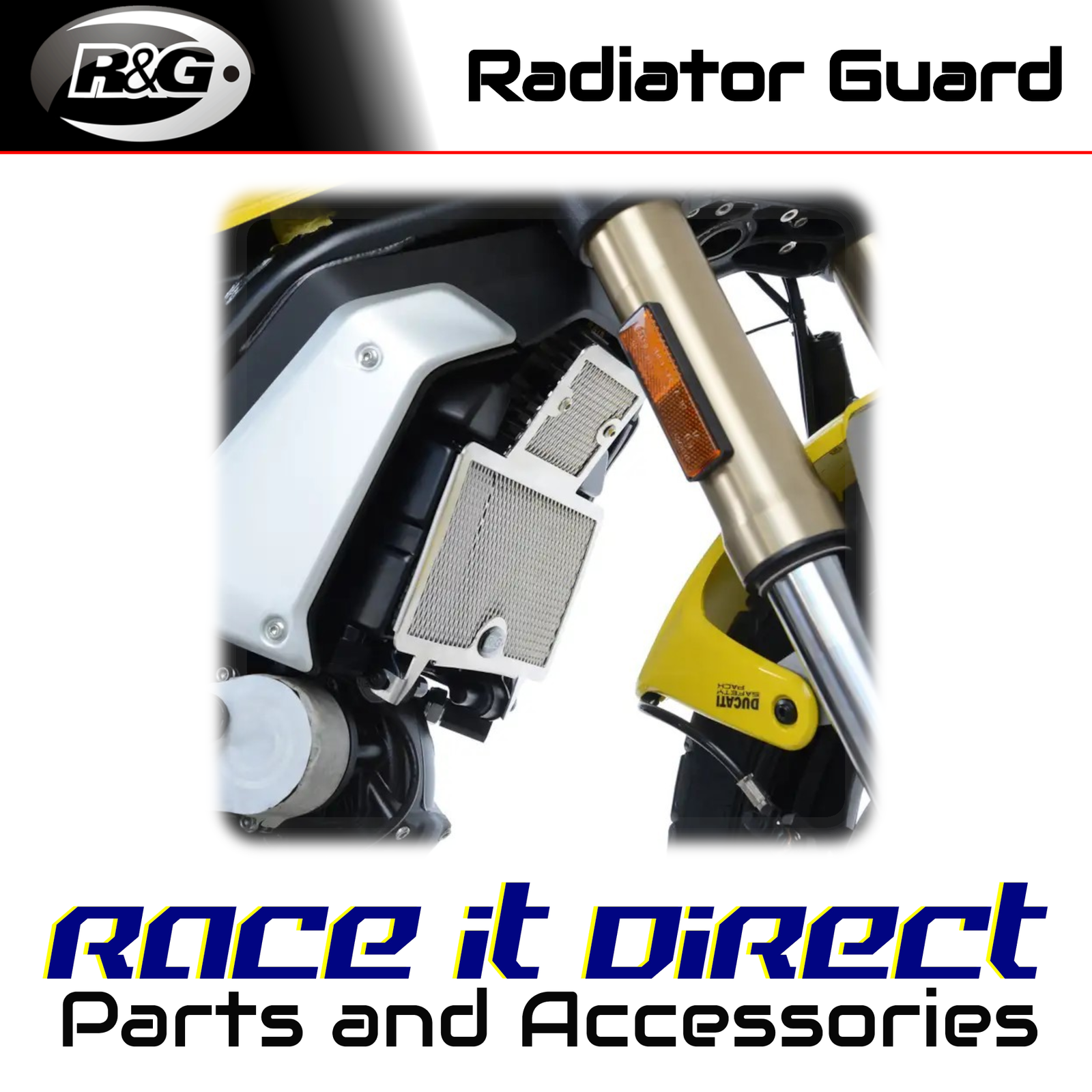 R&G - RAD0236TI - Radiator Guards (Aluminium)