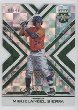 2016 Elite Extra Edition Status Emerald Die-Cut 7/49 Miguelangel Sierra #166 g2u