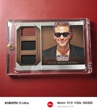 2015 Panini Americana Authentic Materials Mickey Rourke #TM-MR 262/299