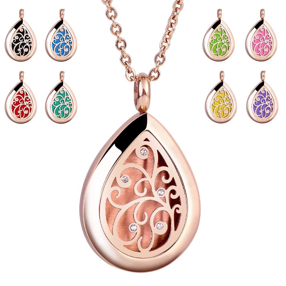 Diffuser Necklace Stainless Steel For Women