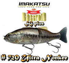 Imakatsu SG Plus Bassroid Nonkee Glidebait *** (# 720 )  ULTRA NONKEE ***