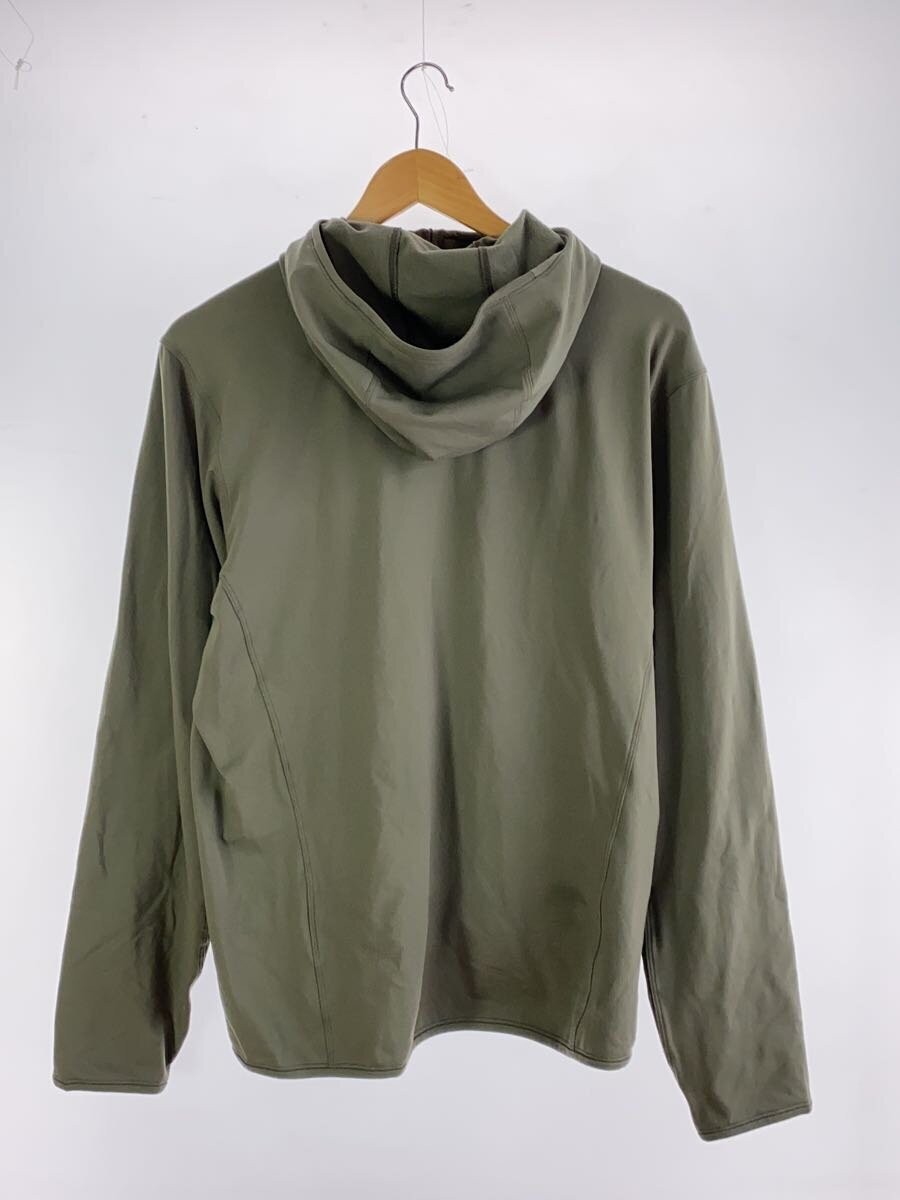 Arc'teryx Felpa con Cappuccio Zip Uomo M Poliestere Cachi Giacca Casual #EG CZA