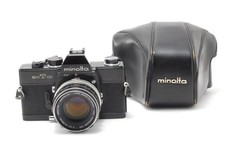  Near MINT MINOLTA SRT101 35mm SLR Film Camera / MC Rokkor-PF 55mm f1.7 Japan