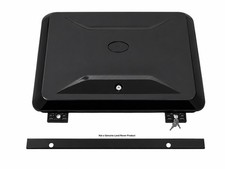 Black ABS Seiten-Trägerbox Mit Innen LED Für Land Rover Defender 90 2020+
