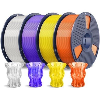 High-Quality 1.75mm PLA Filament Bundle - 4kg total