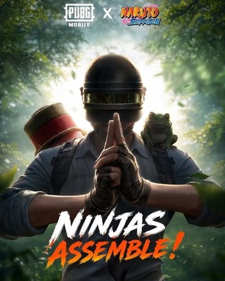 PUBG Mobile Ninja Assemble Anime Gaming Poster