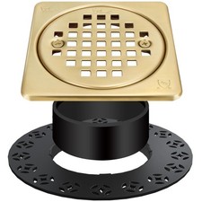 4 Inch Drain Grate Kit for Schluter Kerdi Drain Flange