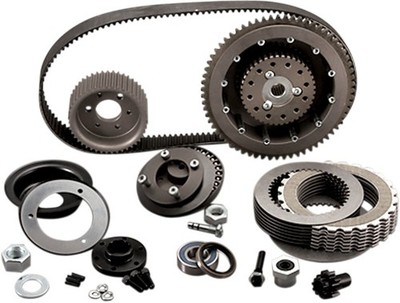 BDL 8mm Belt Drive Kit with Lockup Clutch 1-5/8'' #EVBB-2SL Harley Davidson