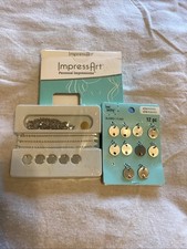 Impress Art Jewelry Making Bundle 5 Piece 10 Piece Blanks